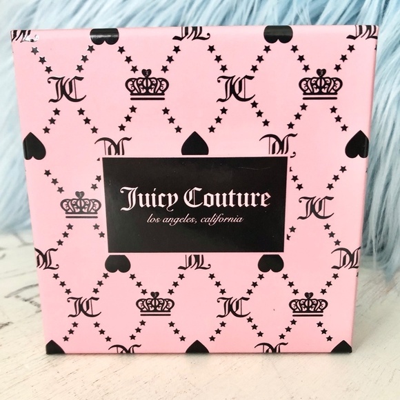 Juicy Couture Gold Tone Faux Pearl Heart Fashion Drop Earrings, New In Box - Picture 9 of 13